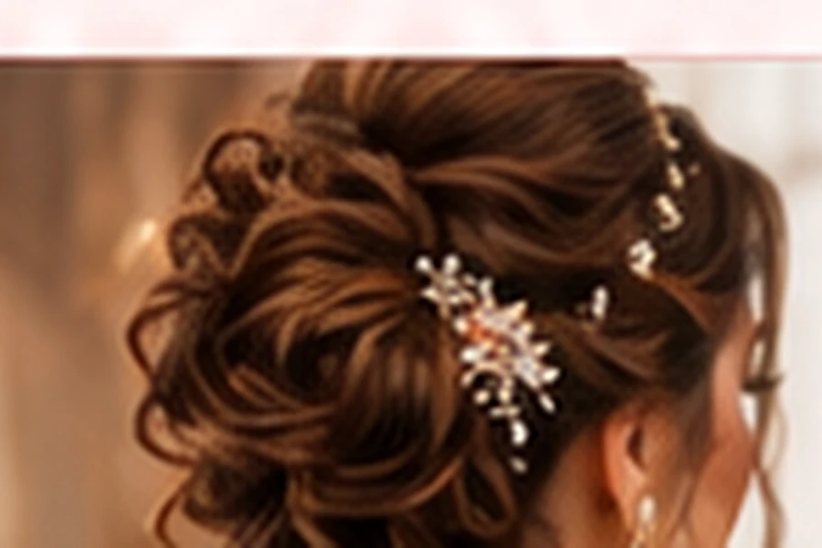 Bridal hairstyling